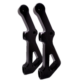 Lyndall TTI Radial Front Brackets 11.8 inch with Spacer Black Dual Disc